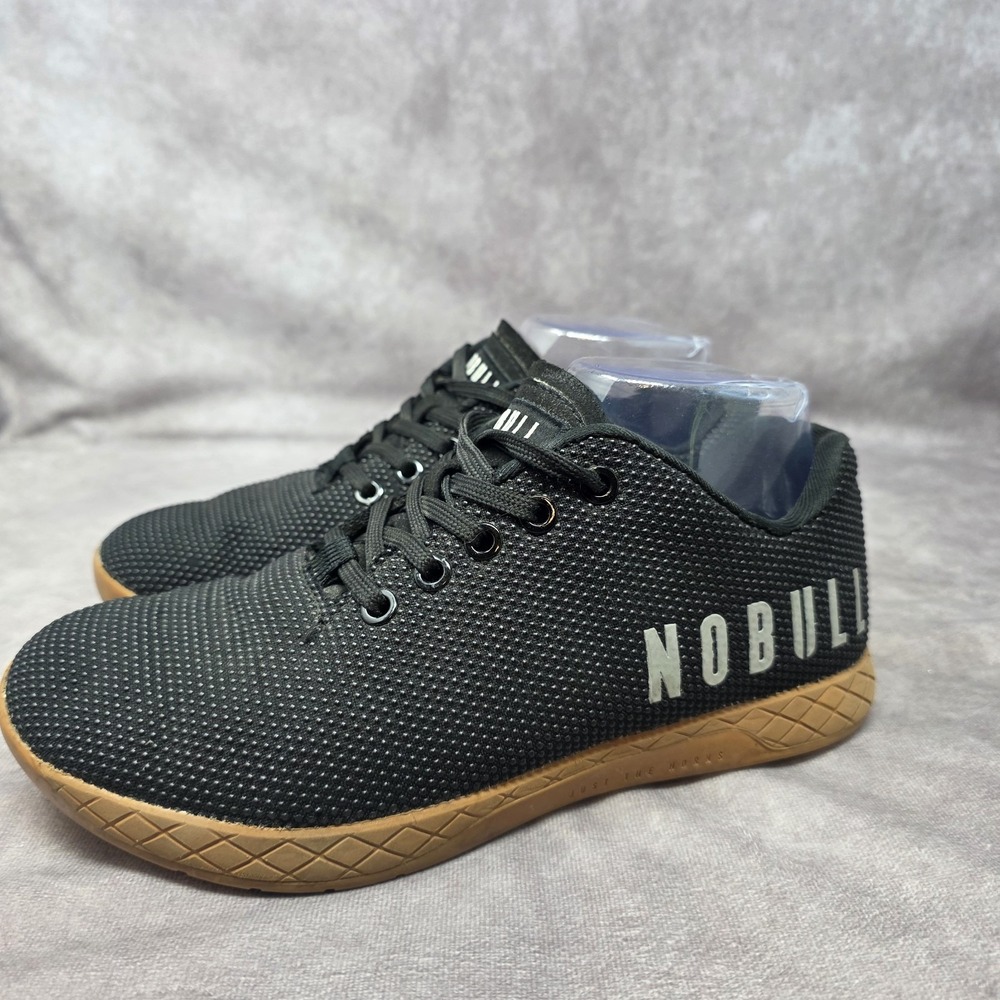 No Bull Outwork Trainers Shoes Mens 6 Womens 7.5 M Gym Workout Black Gum